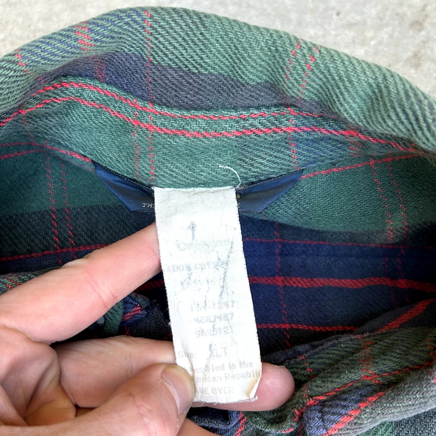 Vintage Oshkosh B'Gosh Flannel Sunfaded XLT