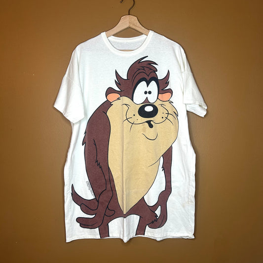 Vintage 1993 Taz AOP Frontside Shirt