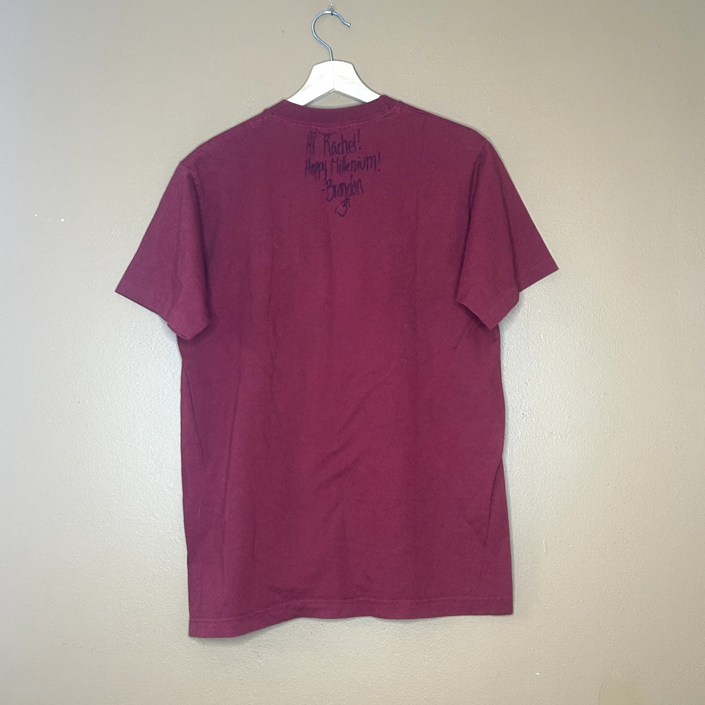 Vintage 90s Incubus Science Red Band T-Shirt Signed