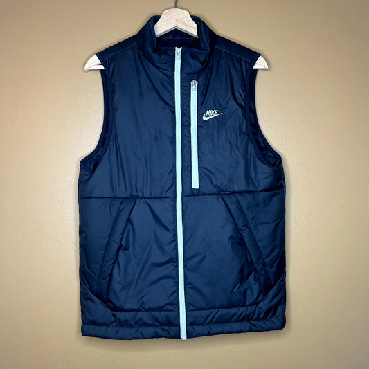 Modern Nike Black Puffer Vest Small