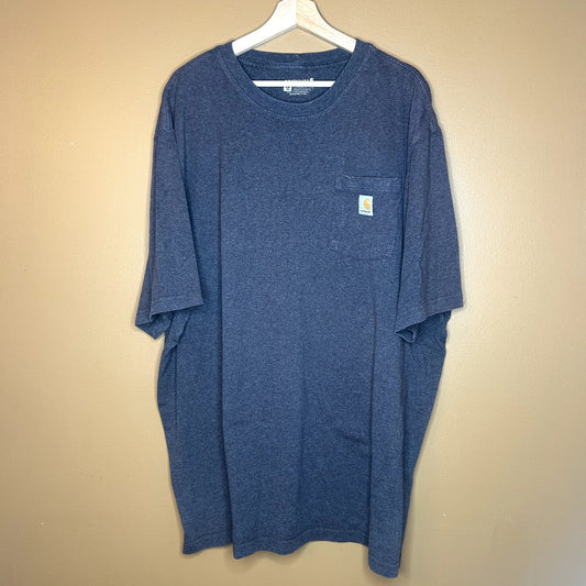 Modern Gray Carhartt Pocket T-Shirt XXL