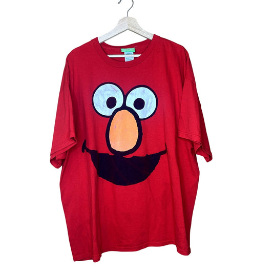 Y2K Big Face Elmo T-Shirt XXL