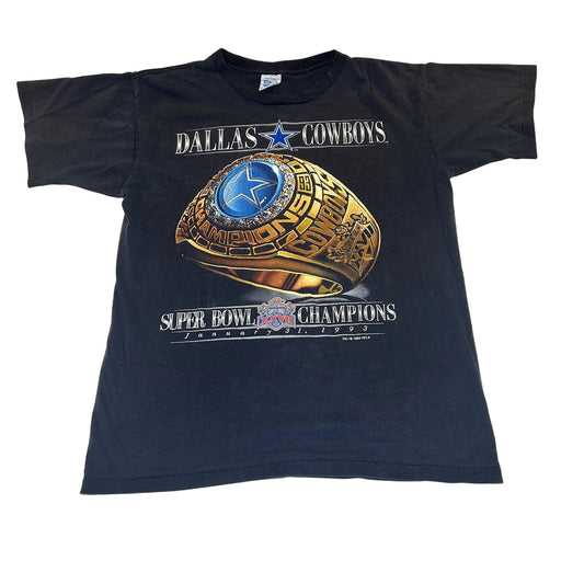 Vintage 1993 Dallas Cowboys Super Bowl Ring T-Shirt
