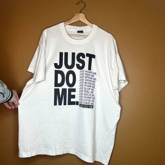 Vintage 90s Nike Parody S*x T-Shirt XXL