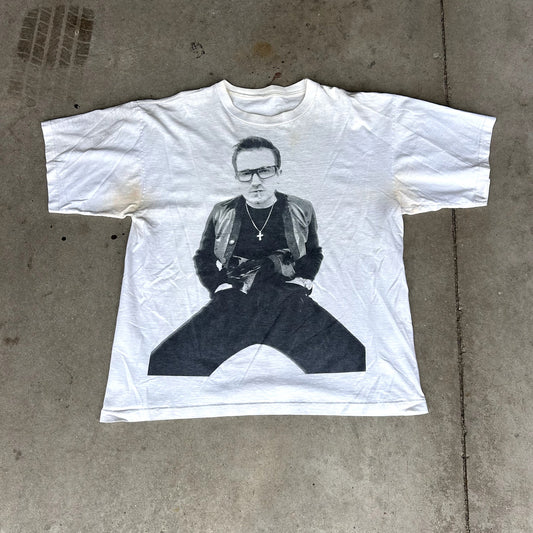 Rare Vintage U2 PopMart 1997 Tour Bono T-Shirt Stained