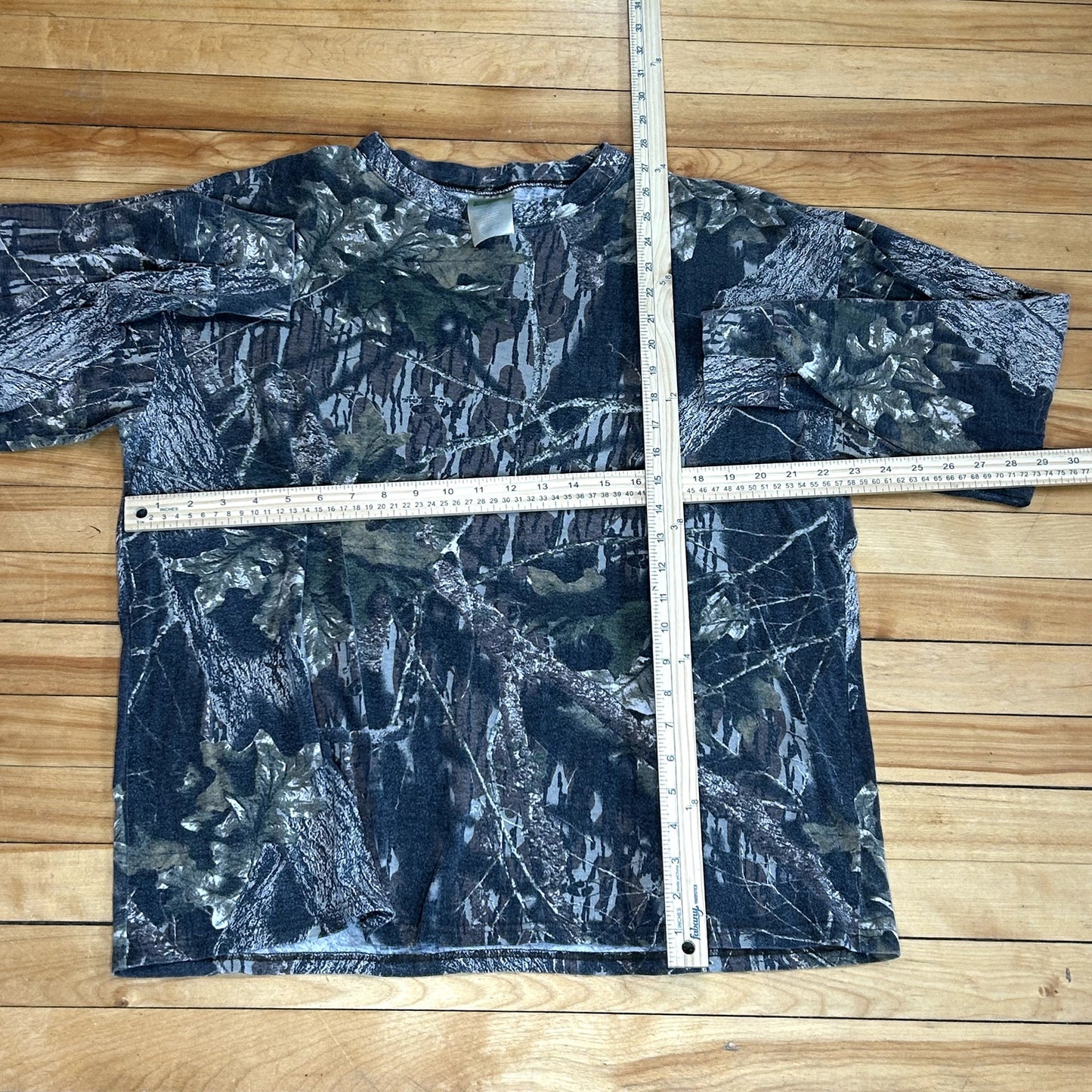 Y2K Mossy Oak Long Sleeve Camo T-Shirt