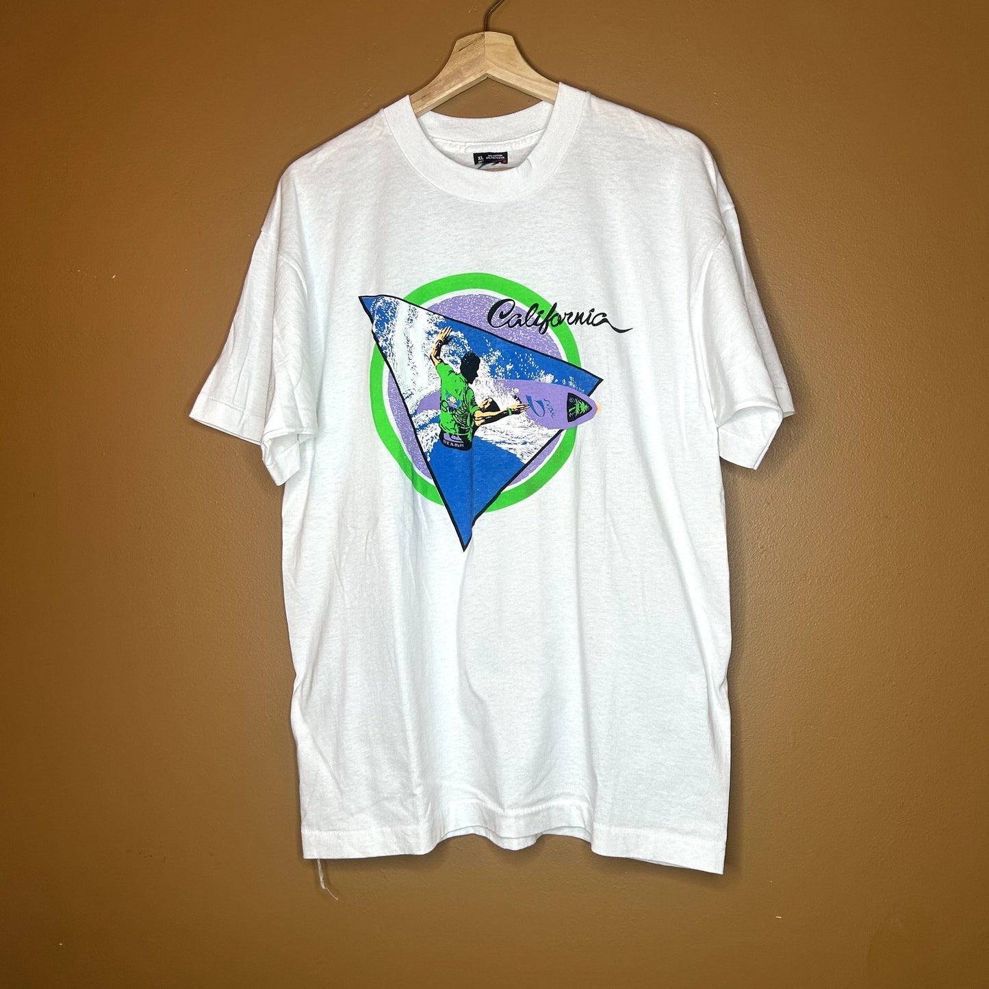 Vintage 90s California Surfing Graphic T-Shirt