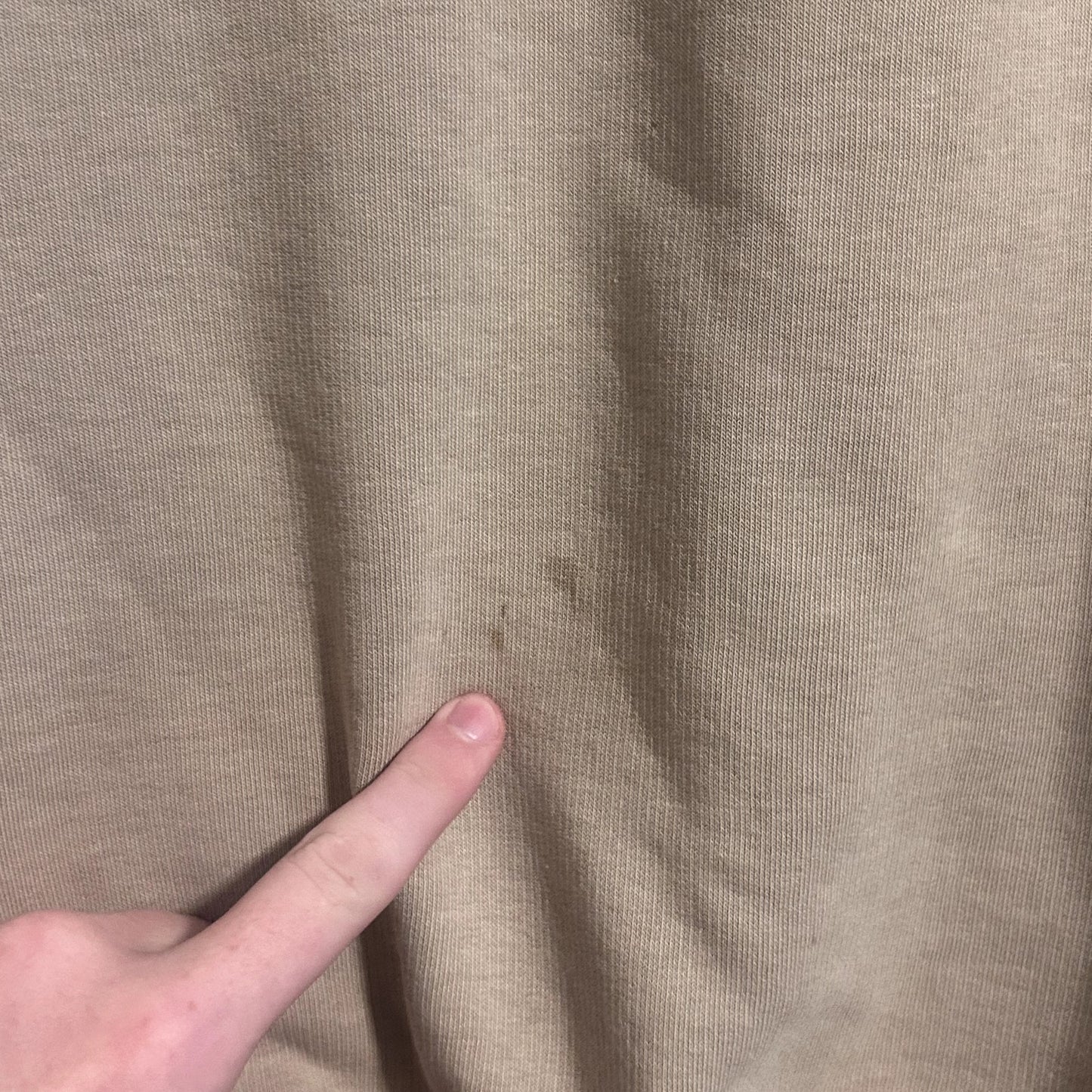 Y2K Brown Cream Nike Check Crewneck Medium