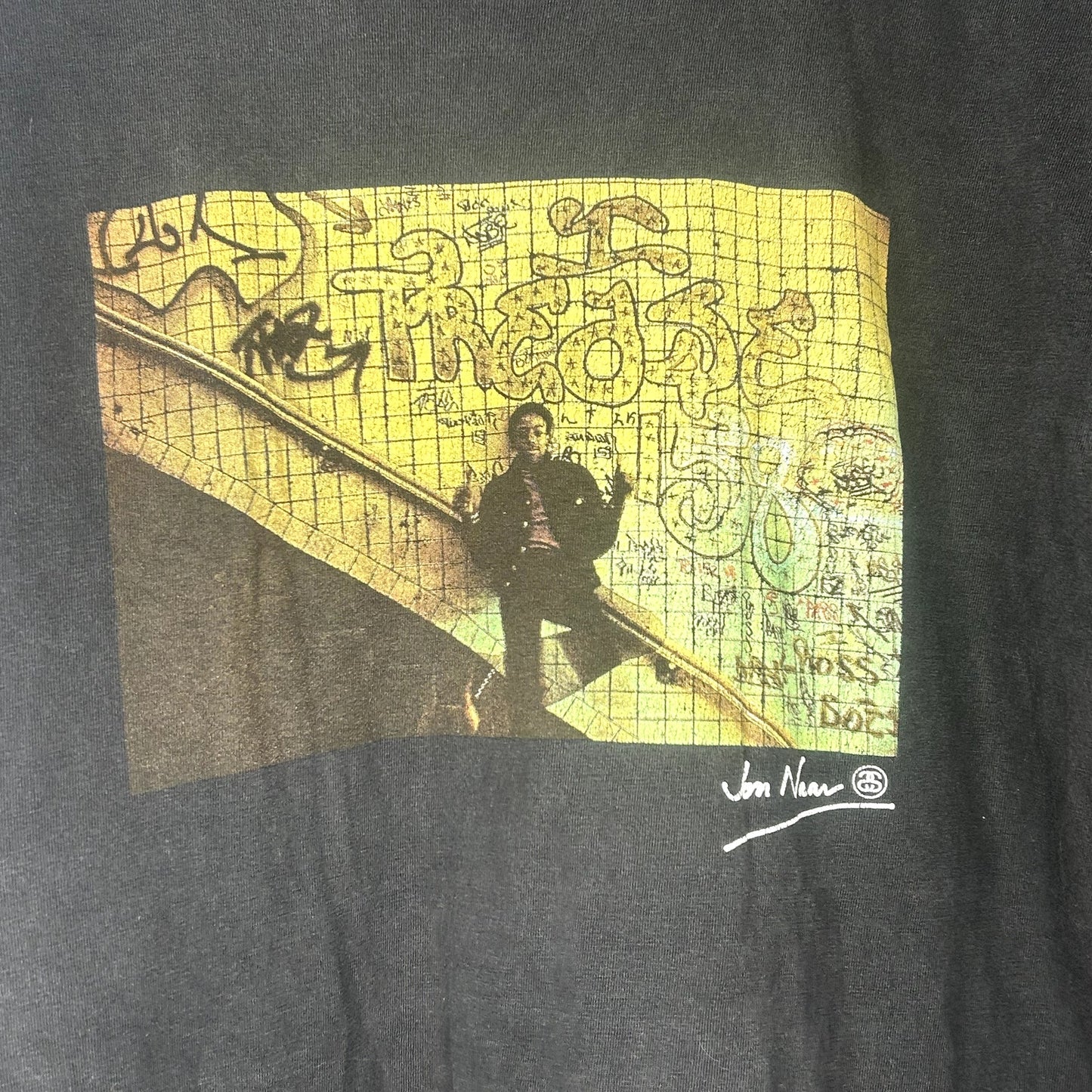 Stussy x Jon Naar Grafitti T-Shirt Large