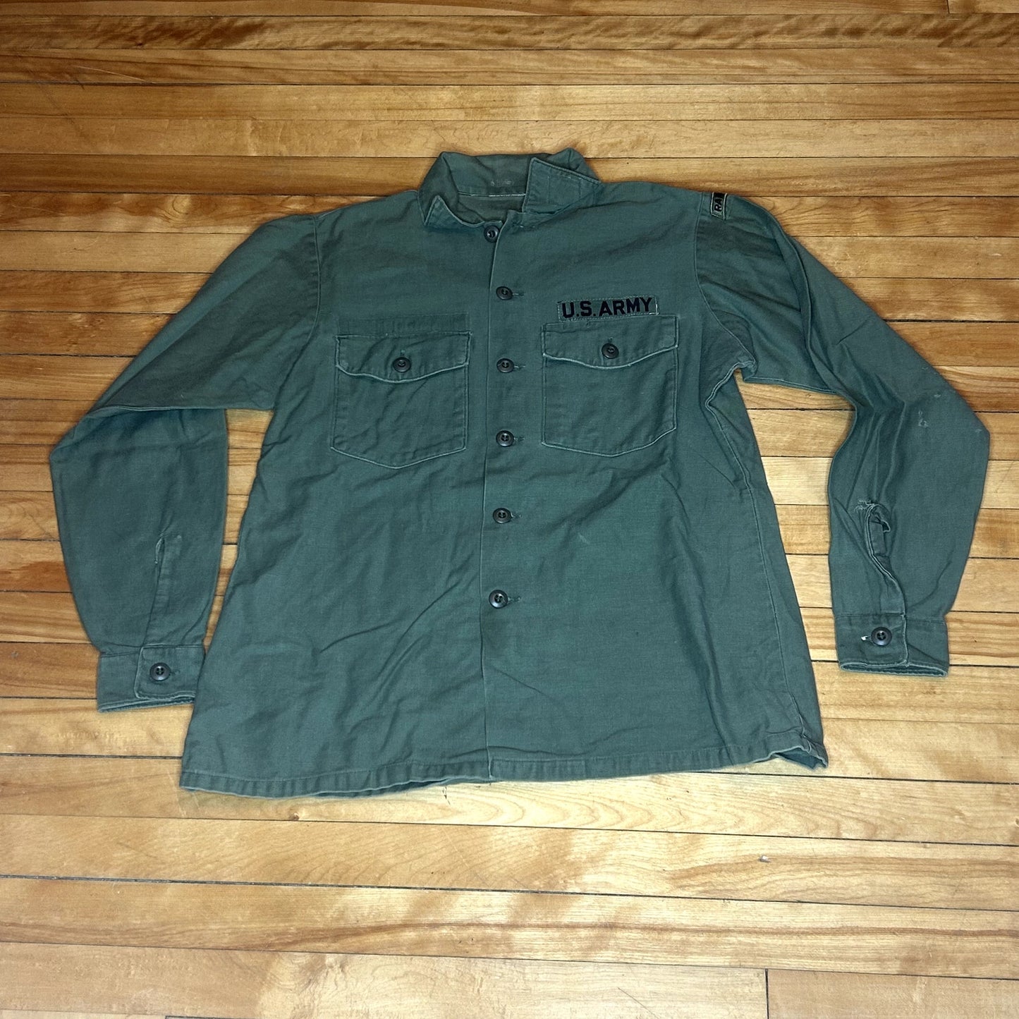 1970s OG-107 Button Up Shirt Poplin