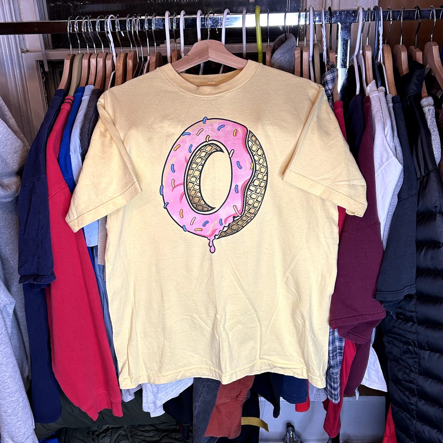 Y2K Odd Future Donut T-Shirt Medium
