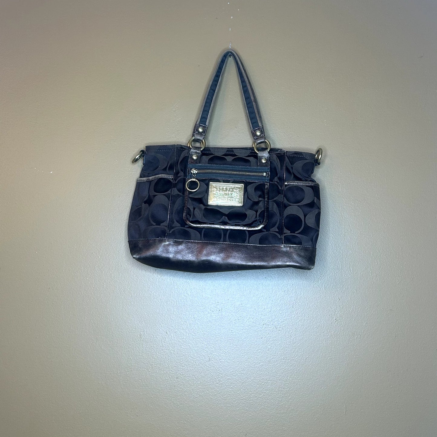 Coach Poppy Signature Tote