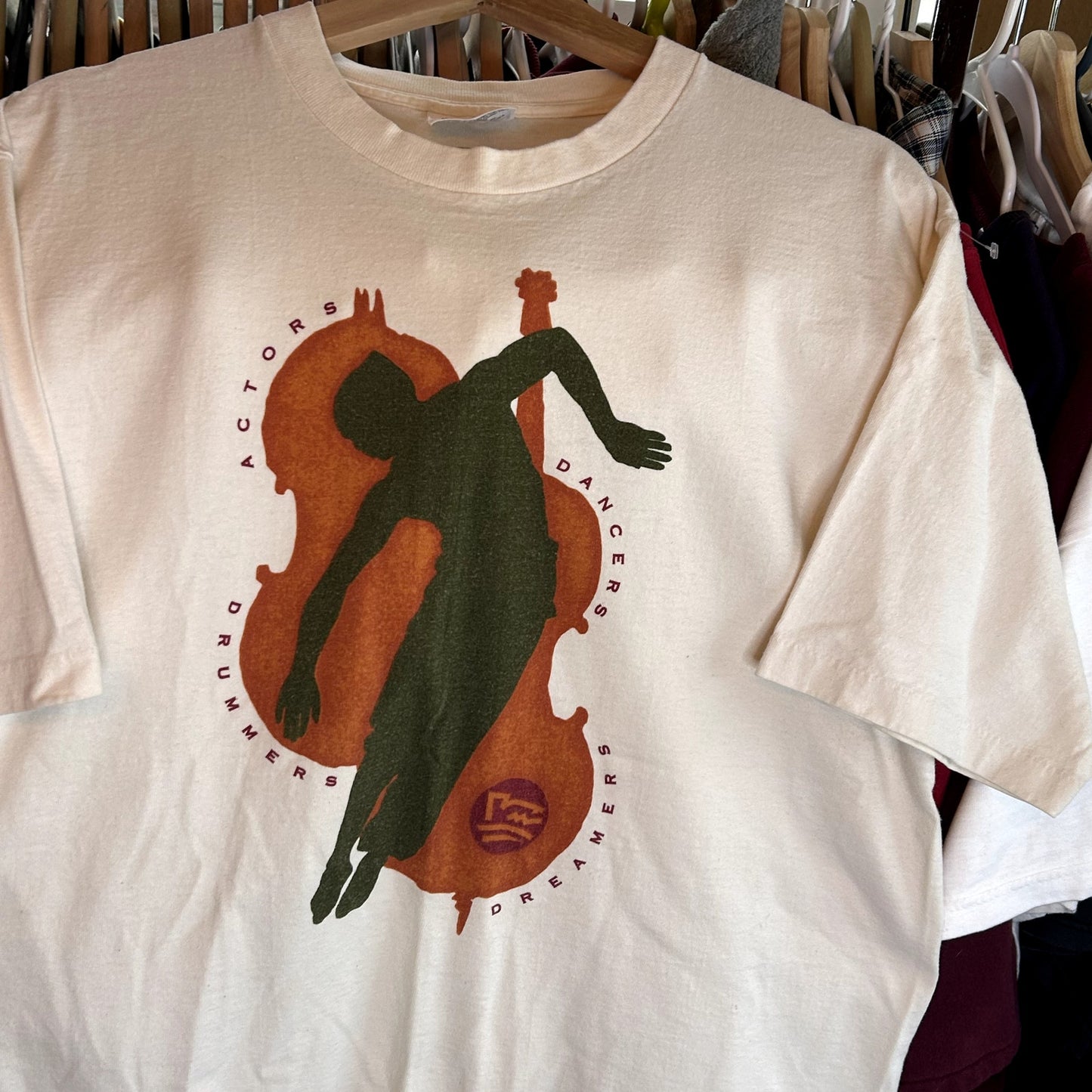 Vintage 90s Wildwood Fine Arts T-Shirt Large