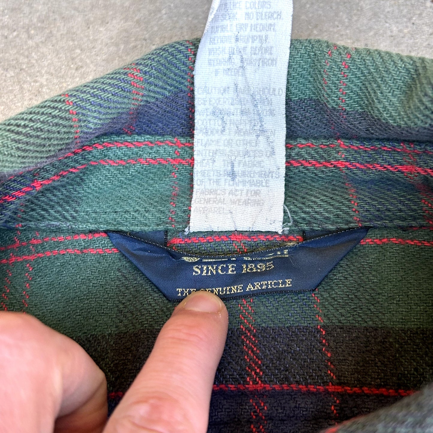 Vintage Oshkosh B'Gosh Flannel Sunfaded XLT