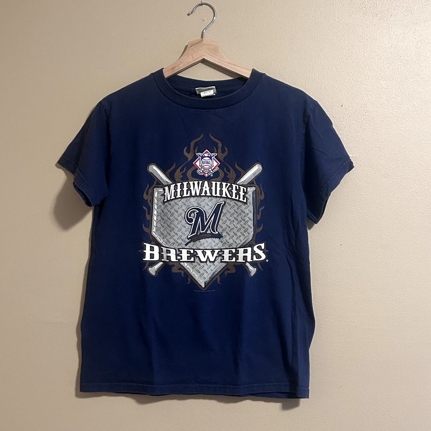 Vintage Youth Kids Brewers Shirt XL