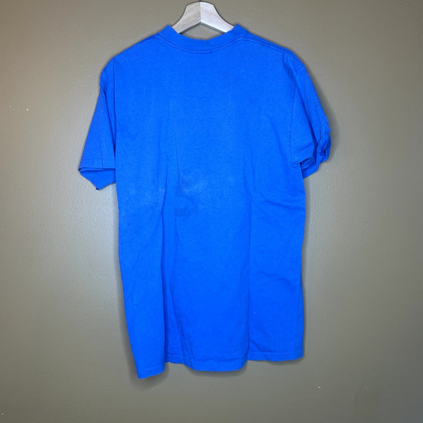 Vintage Blue Duck Head Graphic T-Shirt