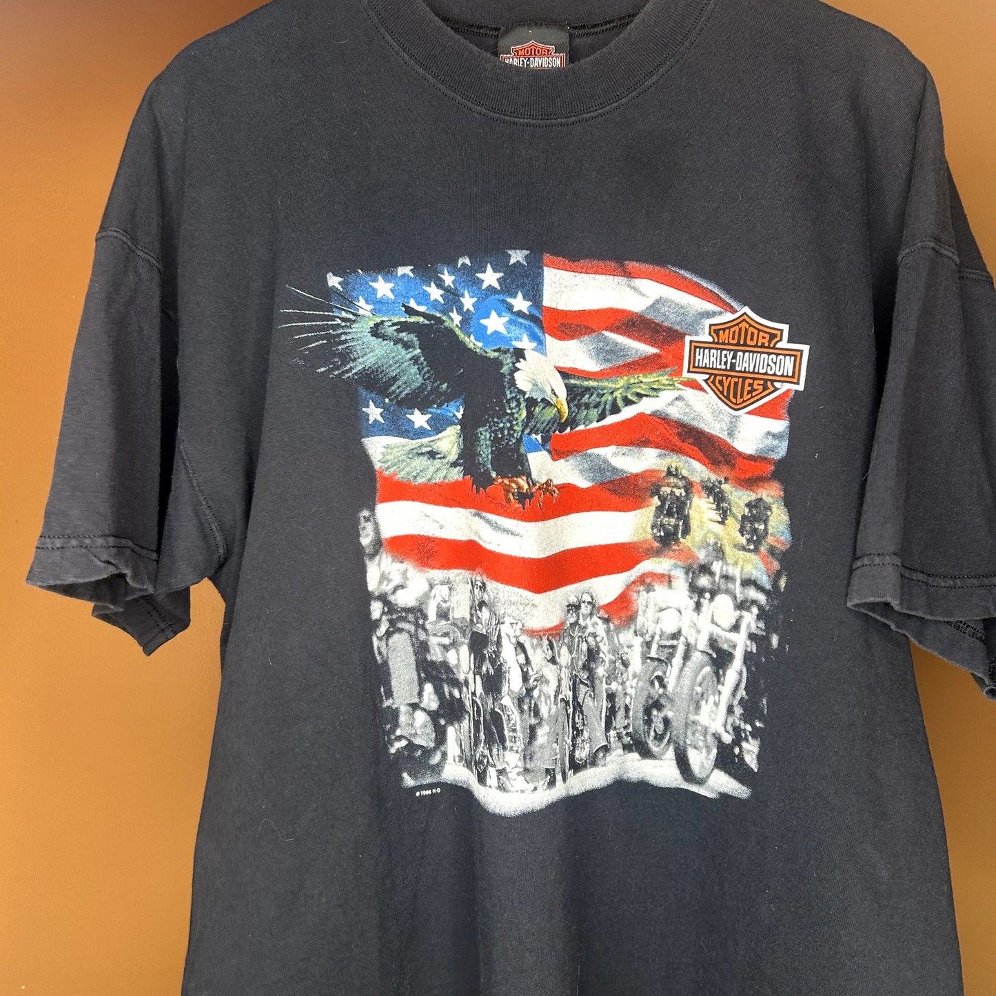 Vintage 90s Harley Davidson London England Graphic T-Shirt XL