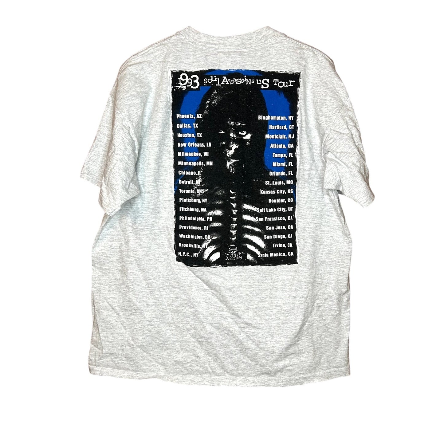 Crazy Vintage 1993 Soul Assasin/Cypress Hill/House of Pain T-shirt