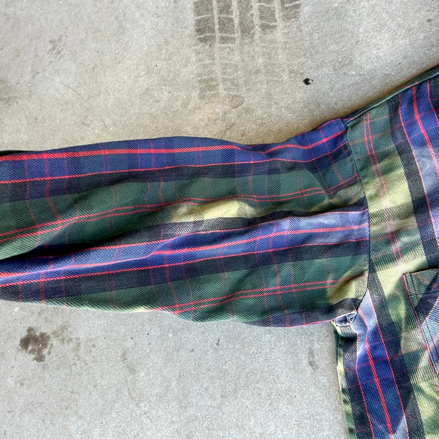 Vintage Oshkosh B'Gosh Flannel Sunfaded XLT