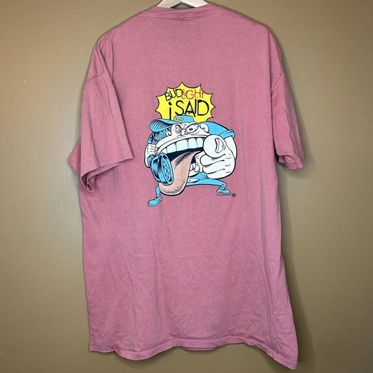 Vintage 1996 Jerky Boys Bud light T-Shirt Rare XL