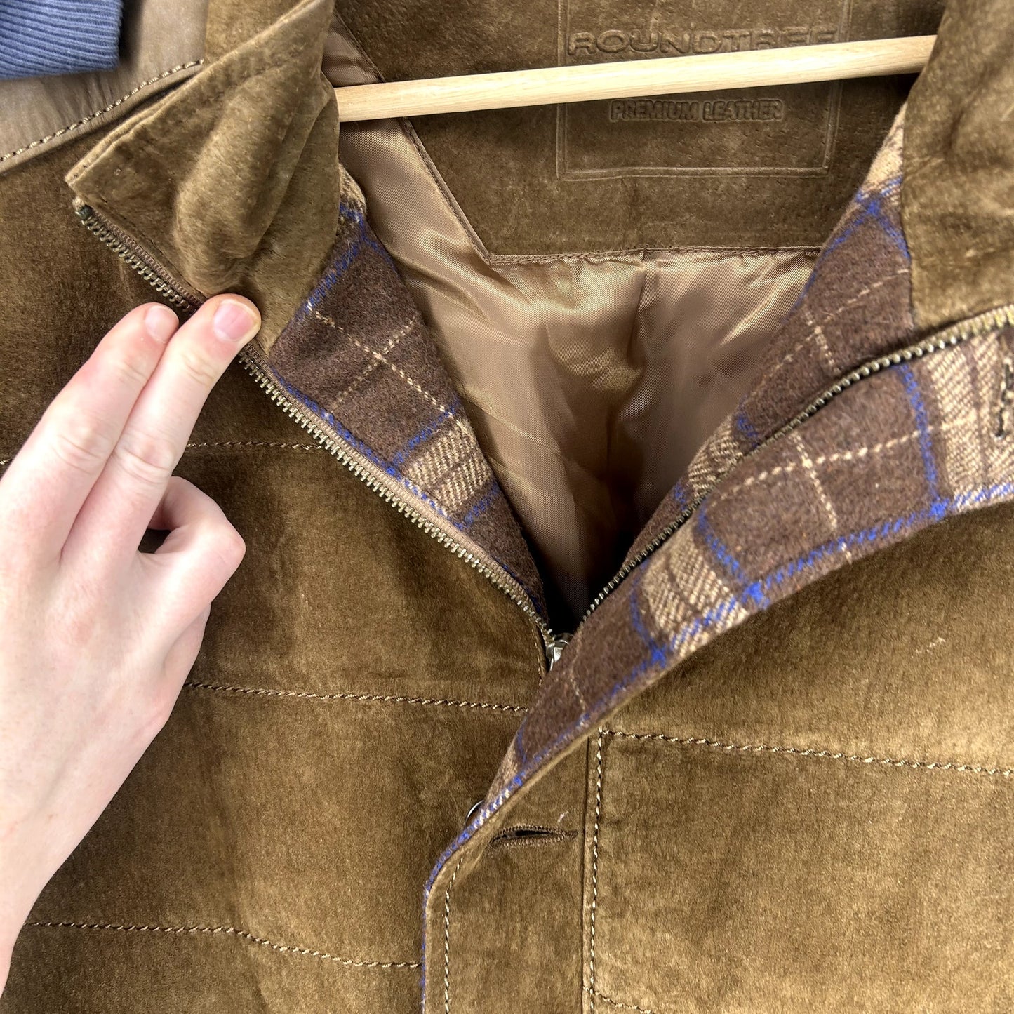 Roundtree and Yorke Genuine Leather Vest 3XL