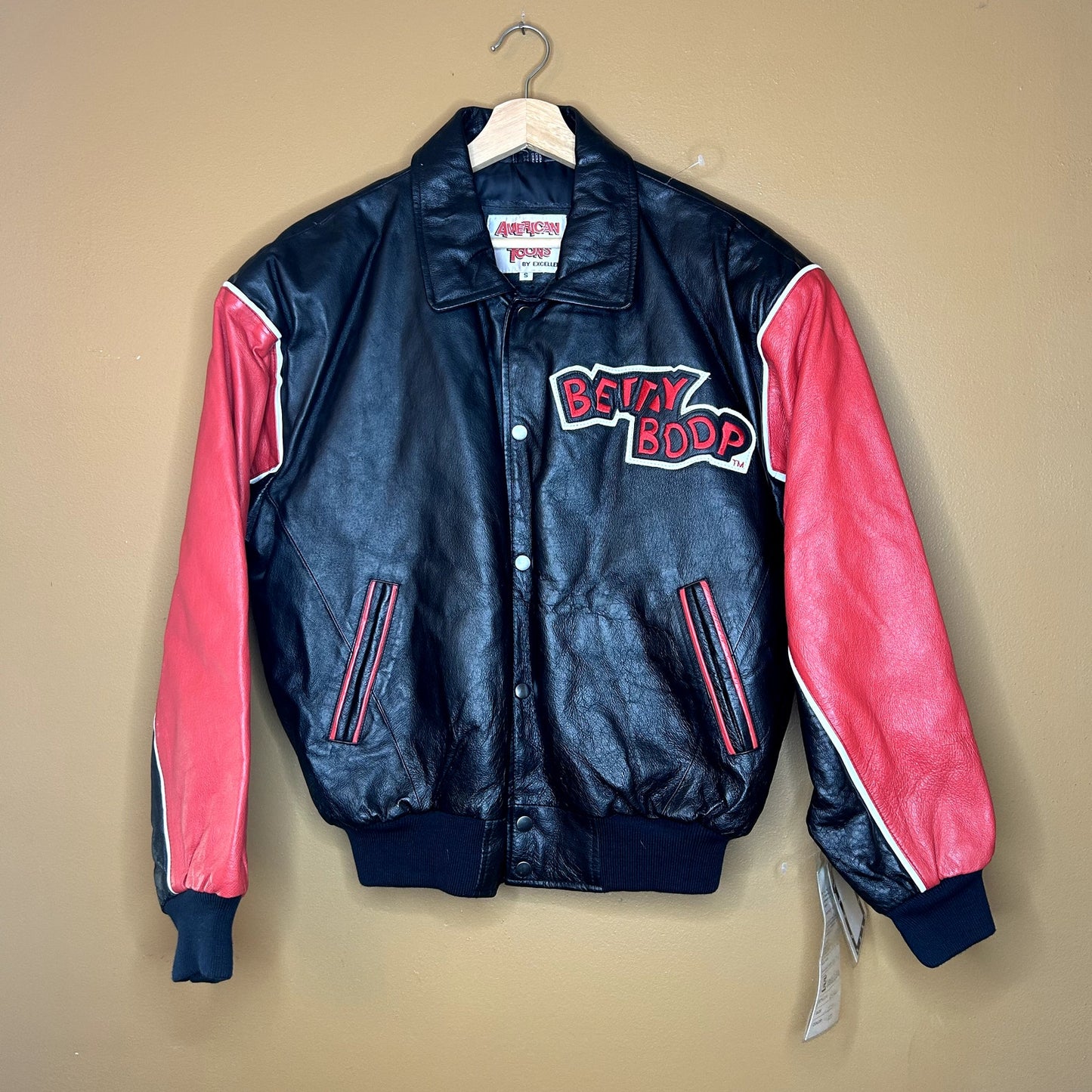 Vintage Betty Boop Leather Jacket American Toons By Excelled Leather