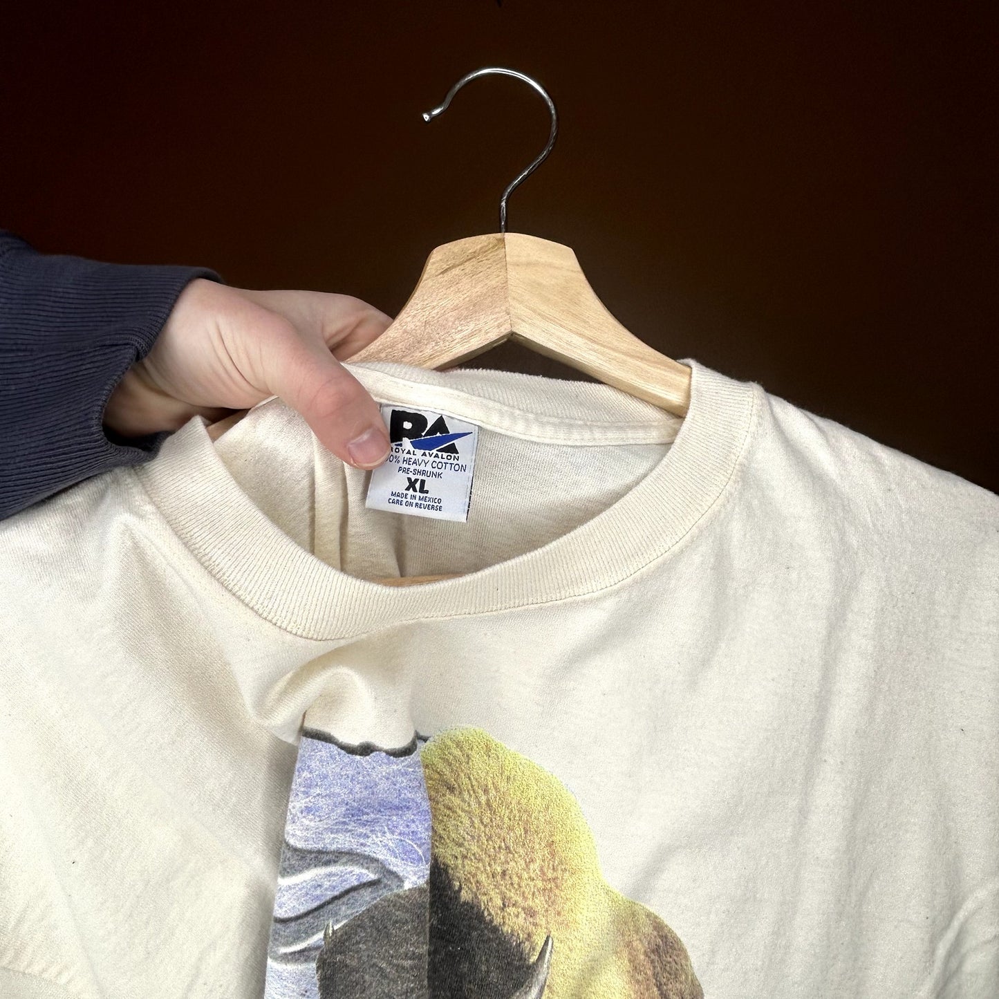 Vintage 90s Bison Graphic T-Shirt XL