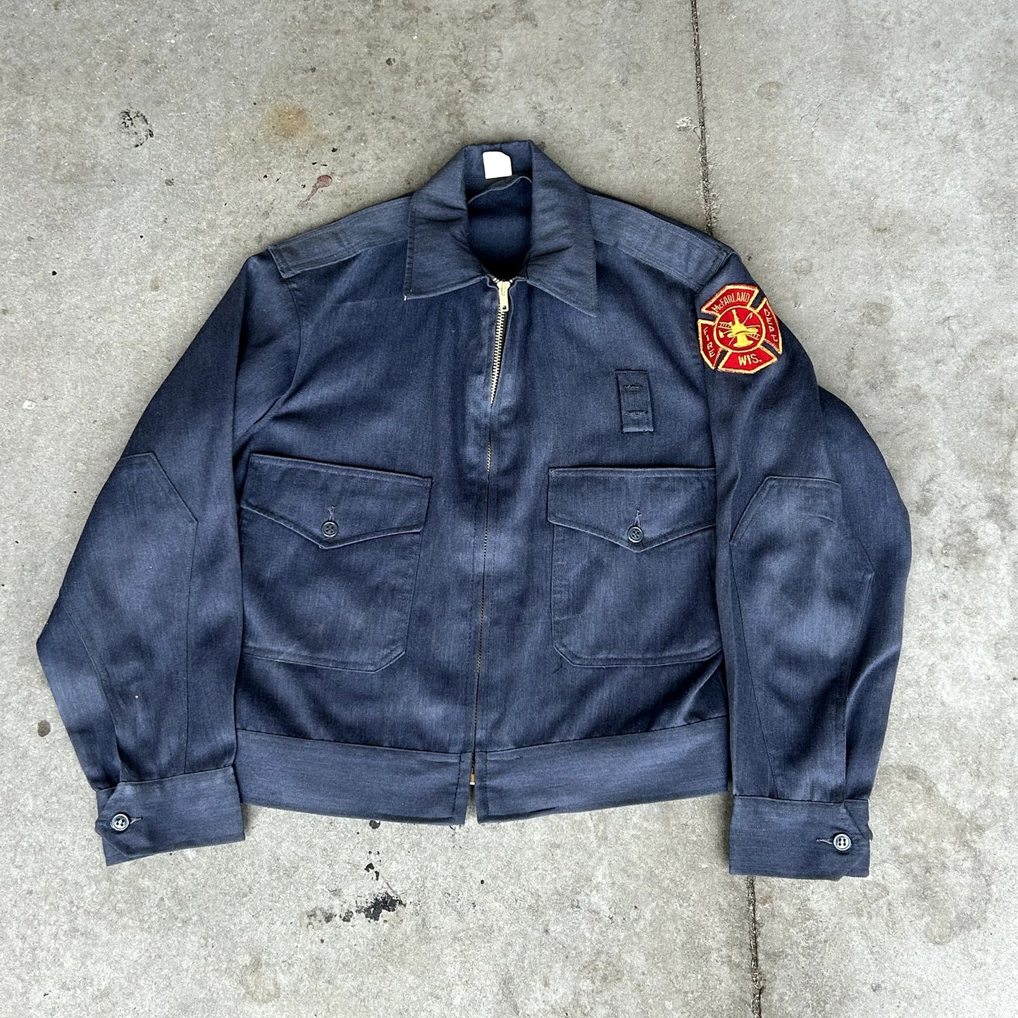 True Vintage 1960s Fire Mans Jacket