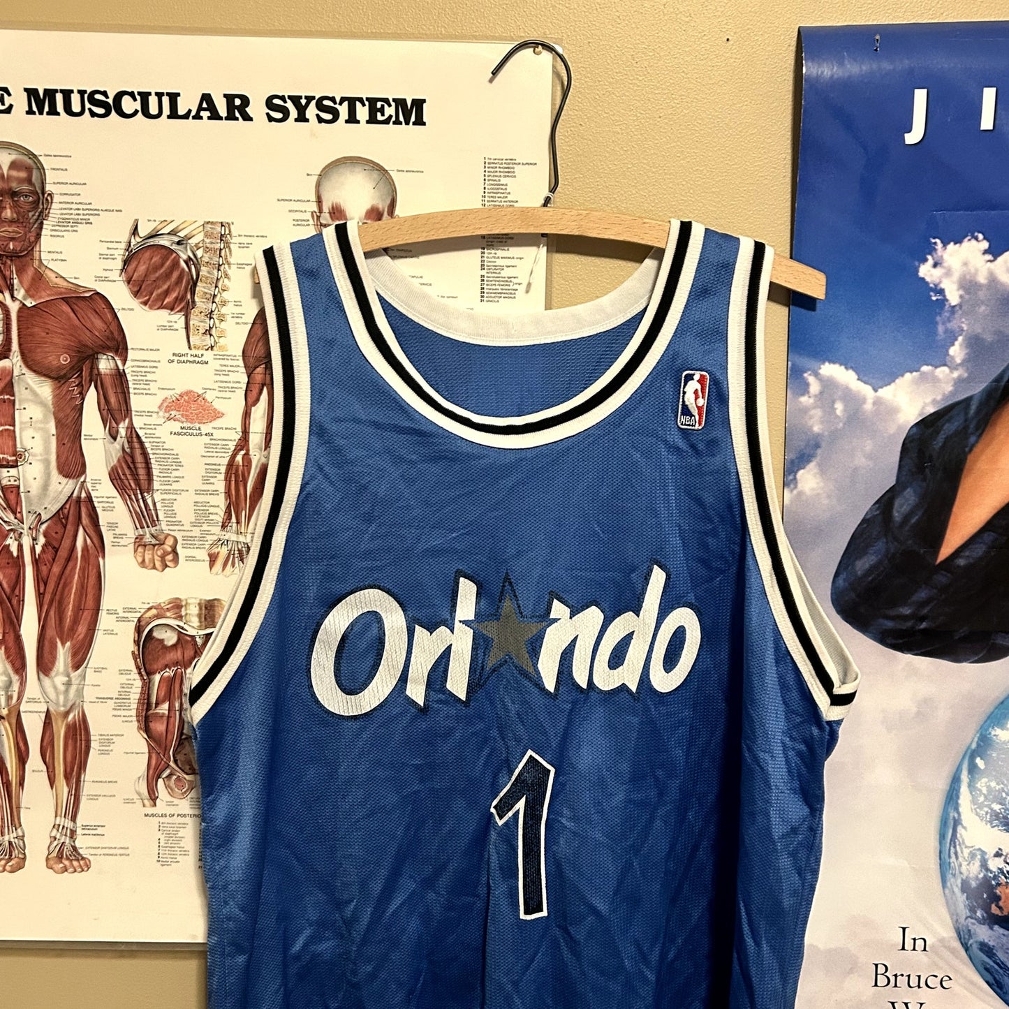 90s Orlando Magic Penny Hardaway Champion jersey