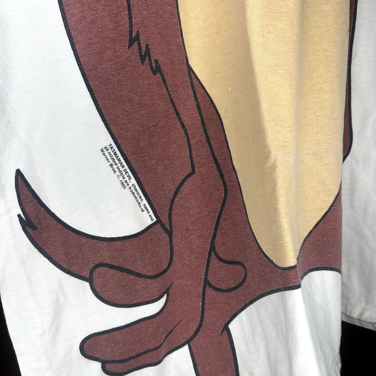 Vintage 1993 Taz AOP Frontside Shirt