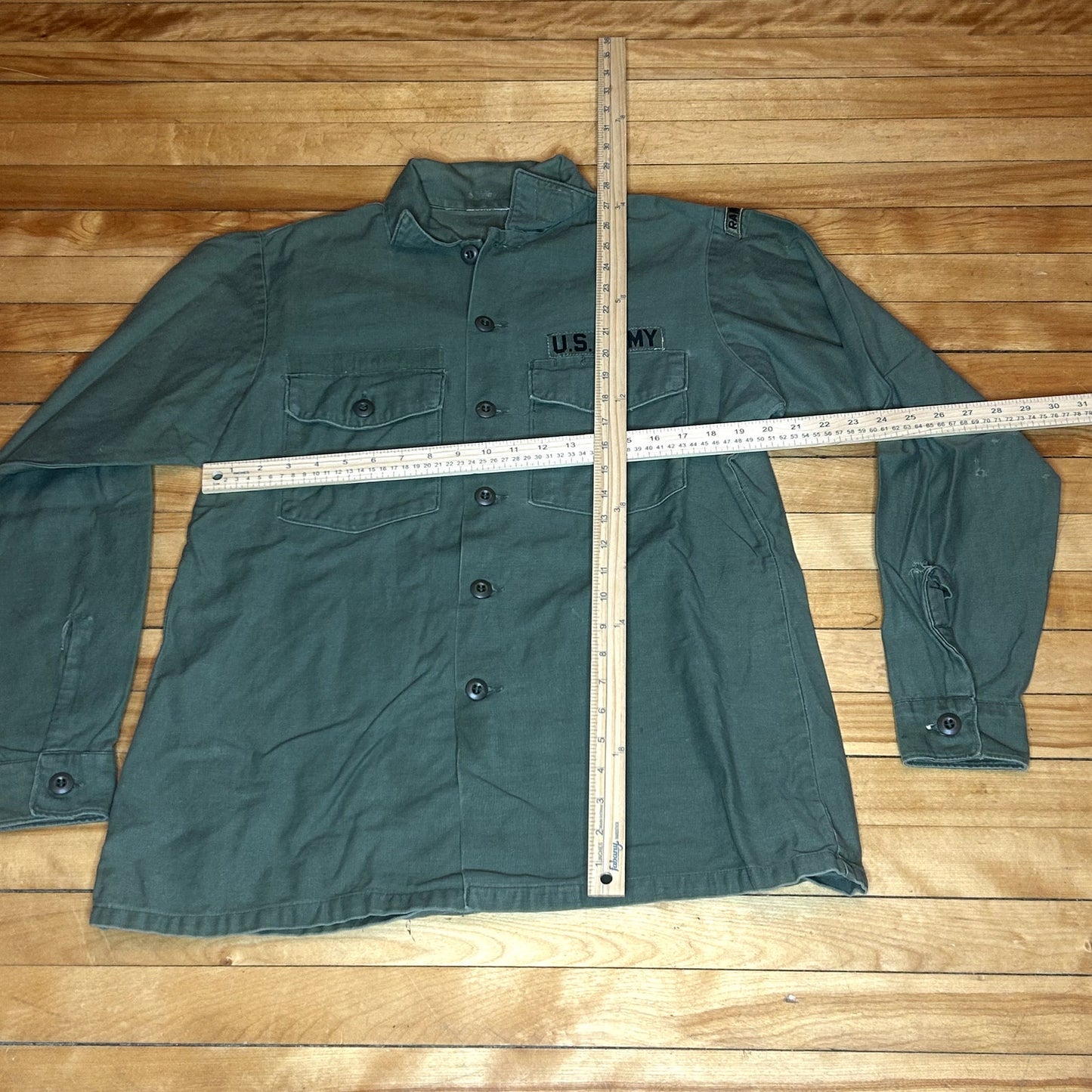 1970s OG-107 Button Up Shirt Poplin