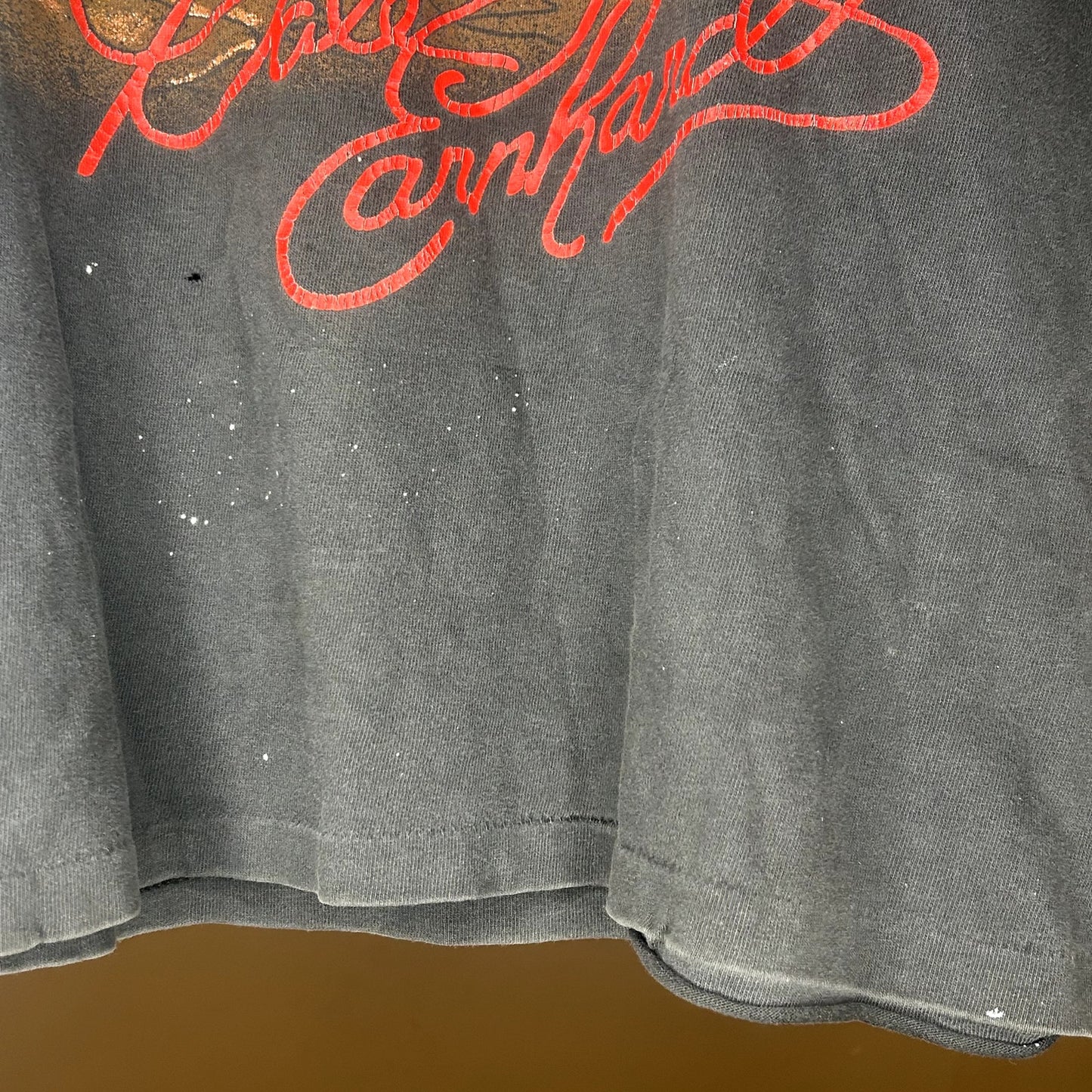 Vintage 90s Dale Earnhardt Black Knight Nascar AOP Lightning