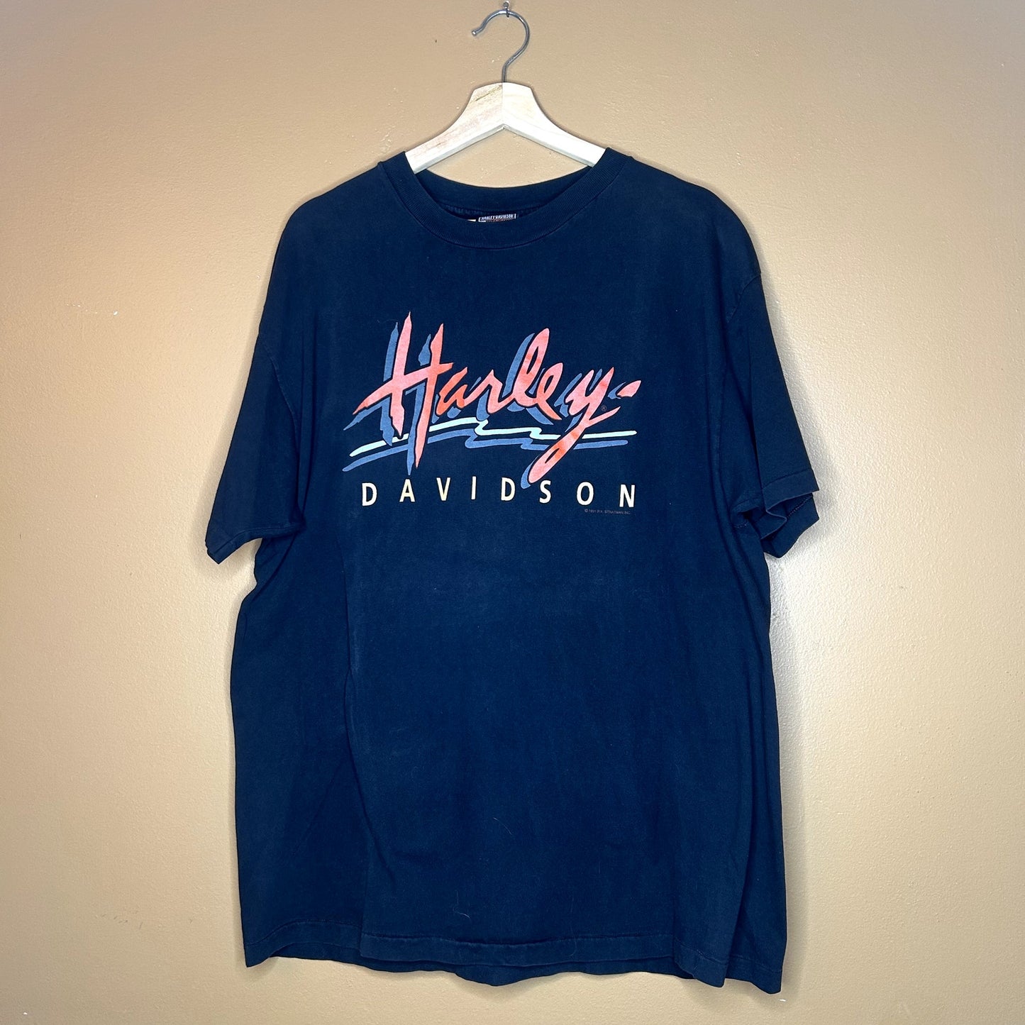 Vintage 90s Harley Davidson Maui Hawaii T-Shirt XL