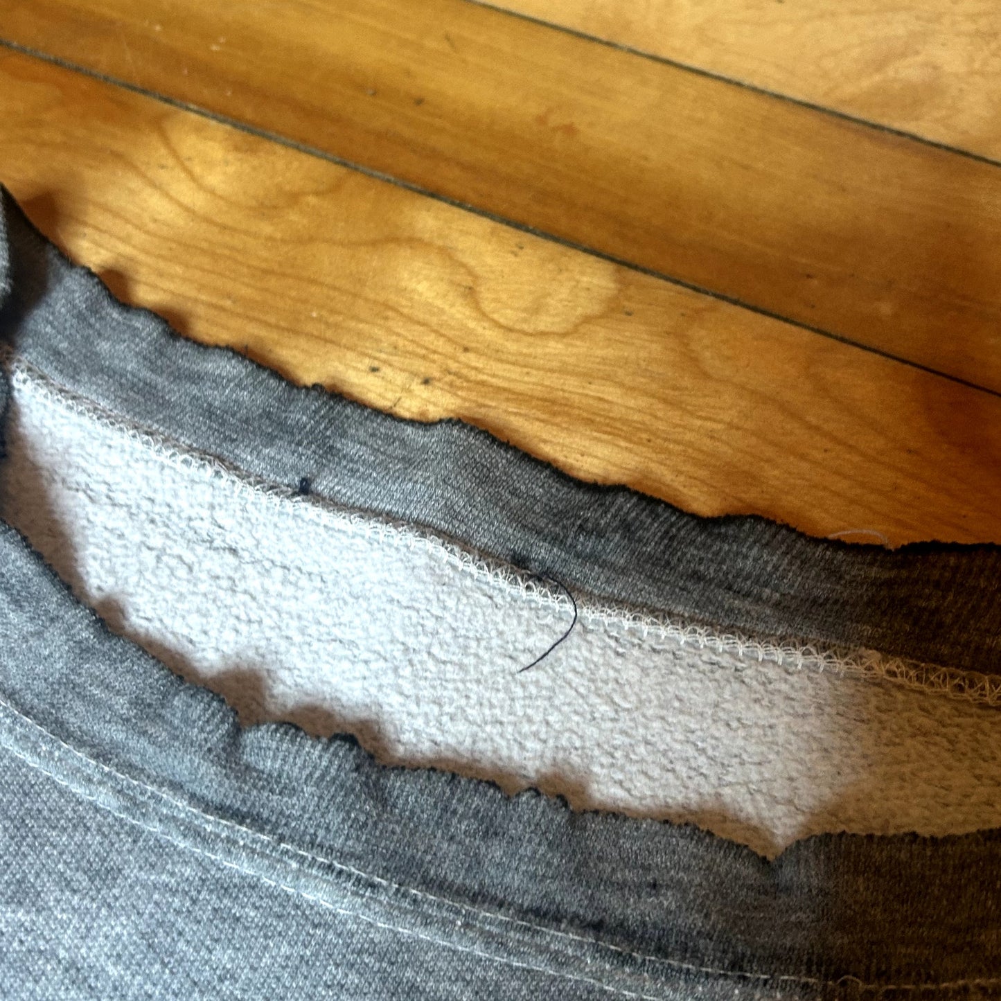 90s Penn Collegiate Gray Crewneck