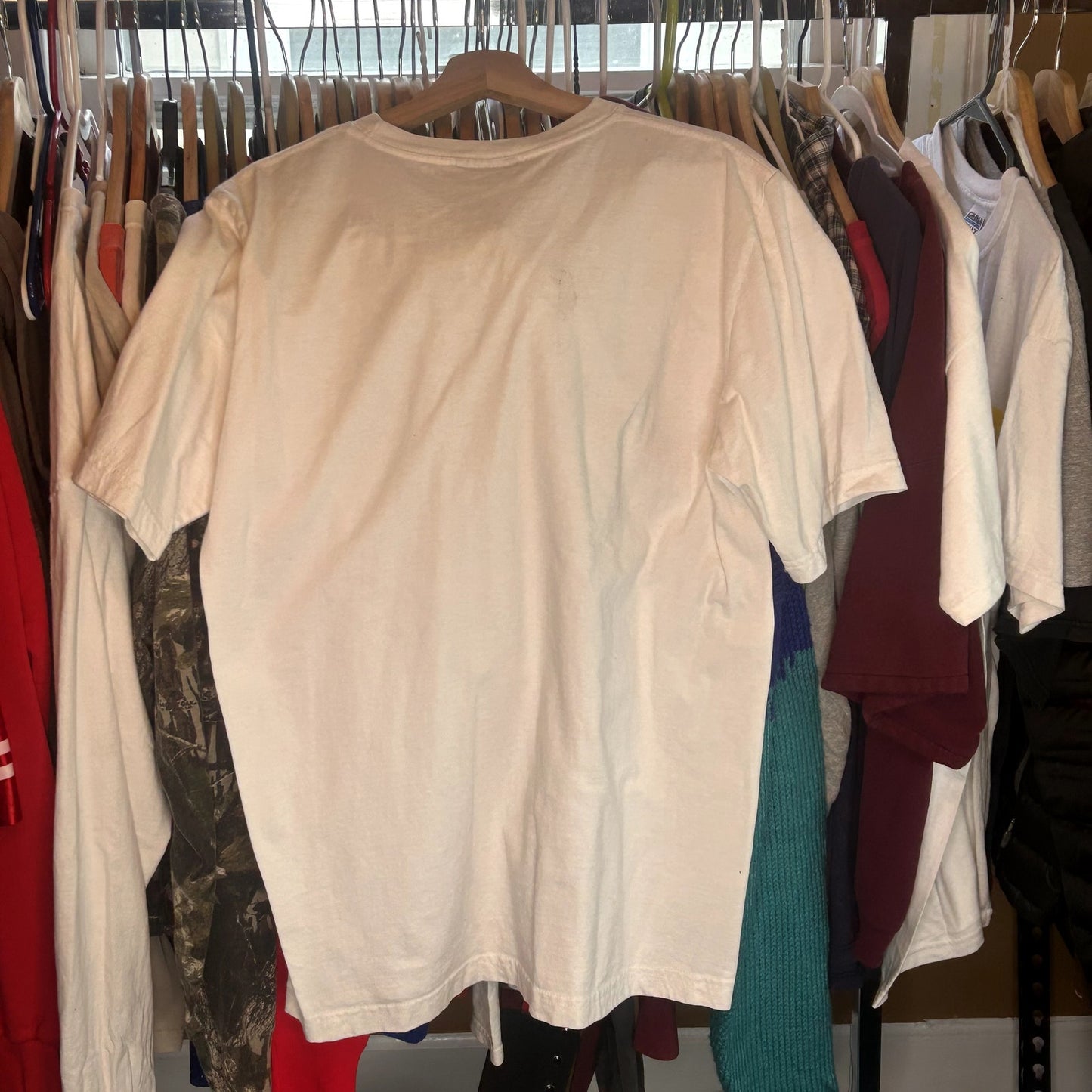 Y2K South Pole White T-Shirt XL