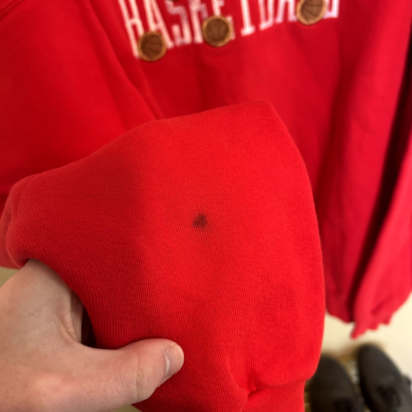 Y2K Wisconsin Badgers Basketball Crewneck XXL