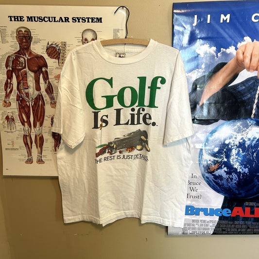 Vintage Golf is Life T-Shirt XL