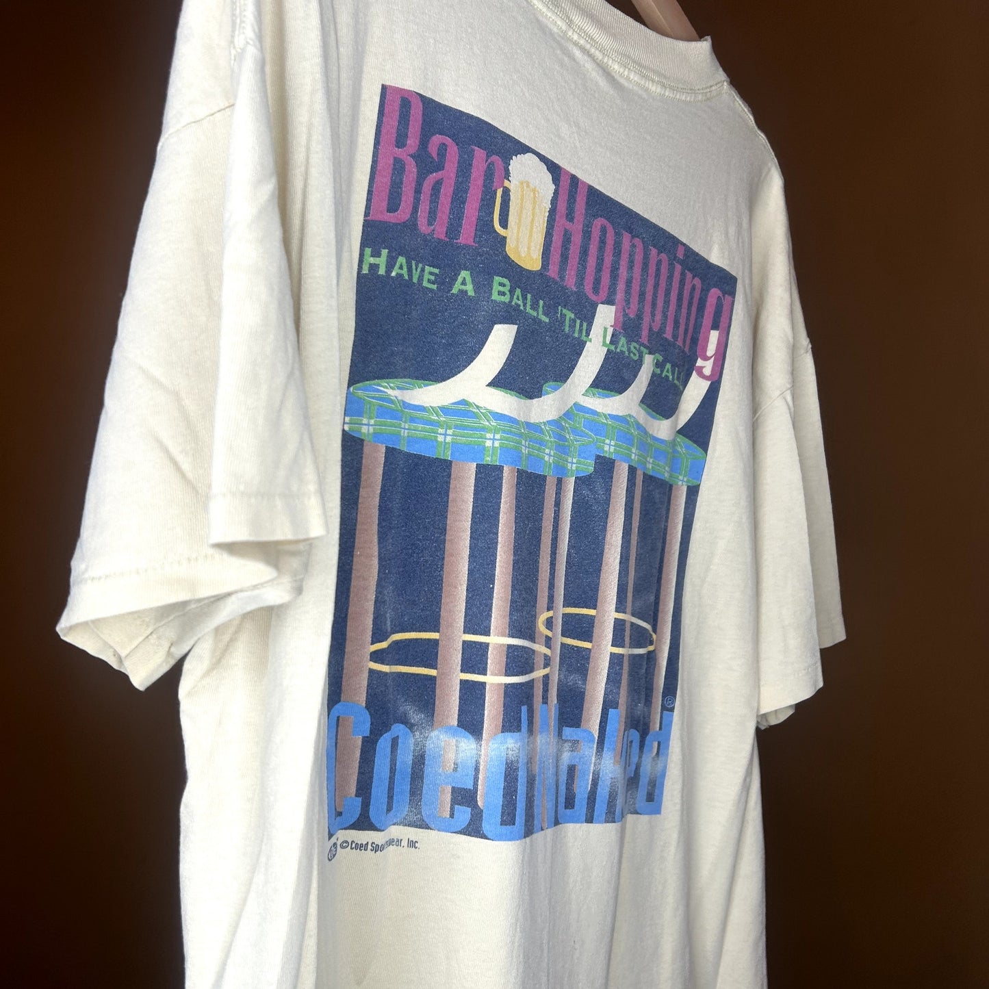 Vintage Co-Ed Naked Bar Hopping T-Shirt