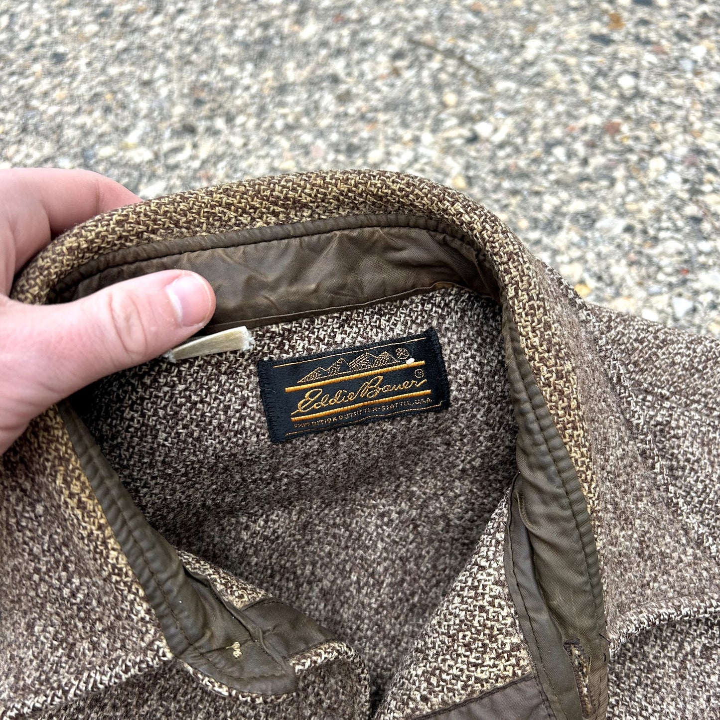 Vintage Eddie Bauer Button Up Mackinaw Cruiser