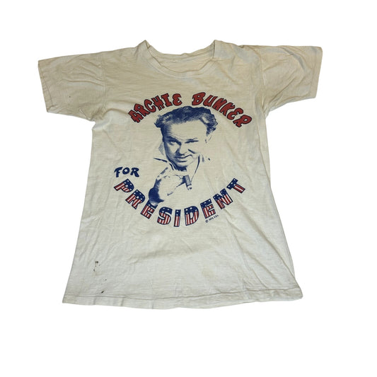 Vintage 1972 Archie Bunker For President T-Shirt