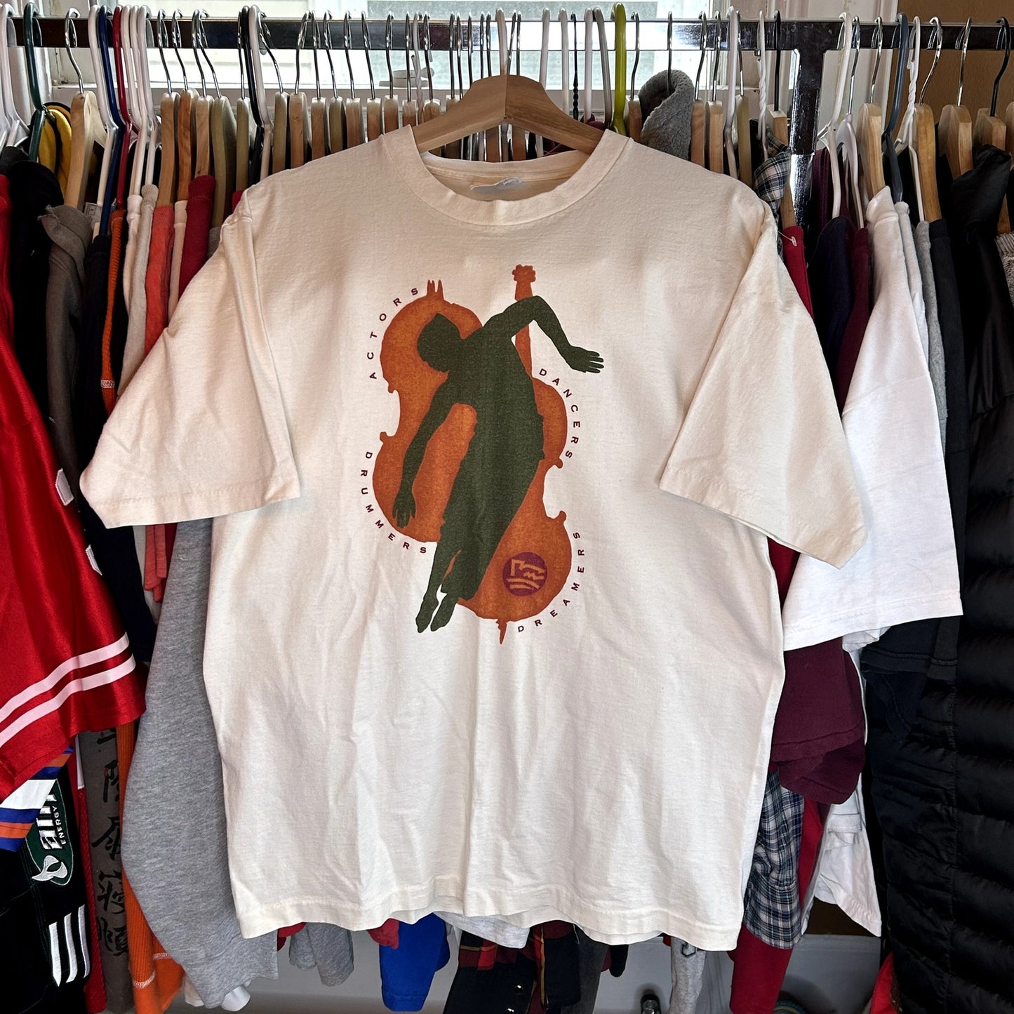 Vintage 90s Wildwood Fine Arts T-Shirt Large