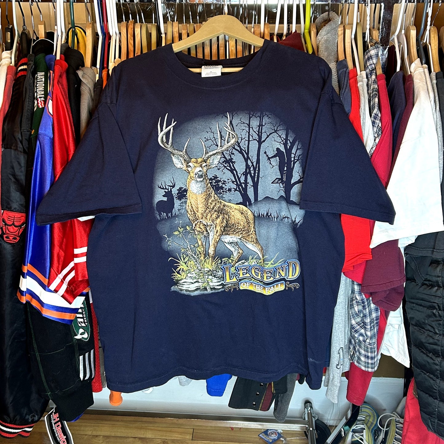 Y2K Hunting Deer T-Shirt XL