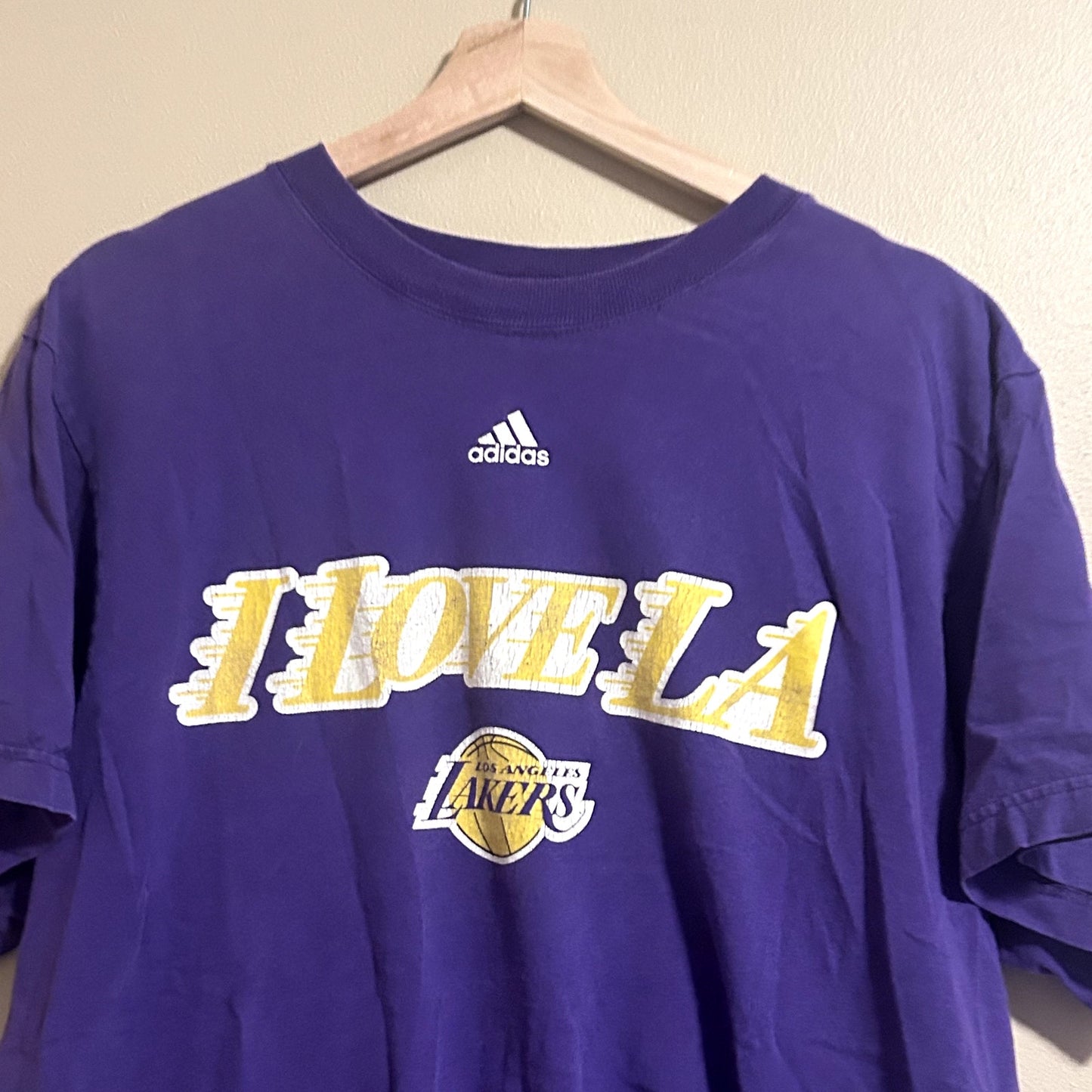 Y2K I Love LA Lakers T-Shirt XL