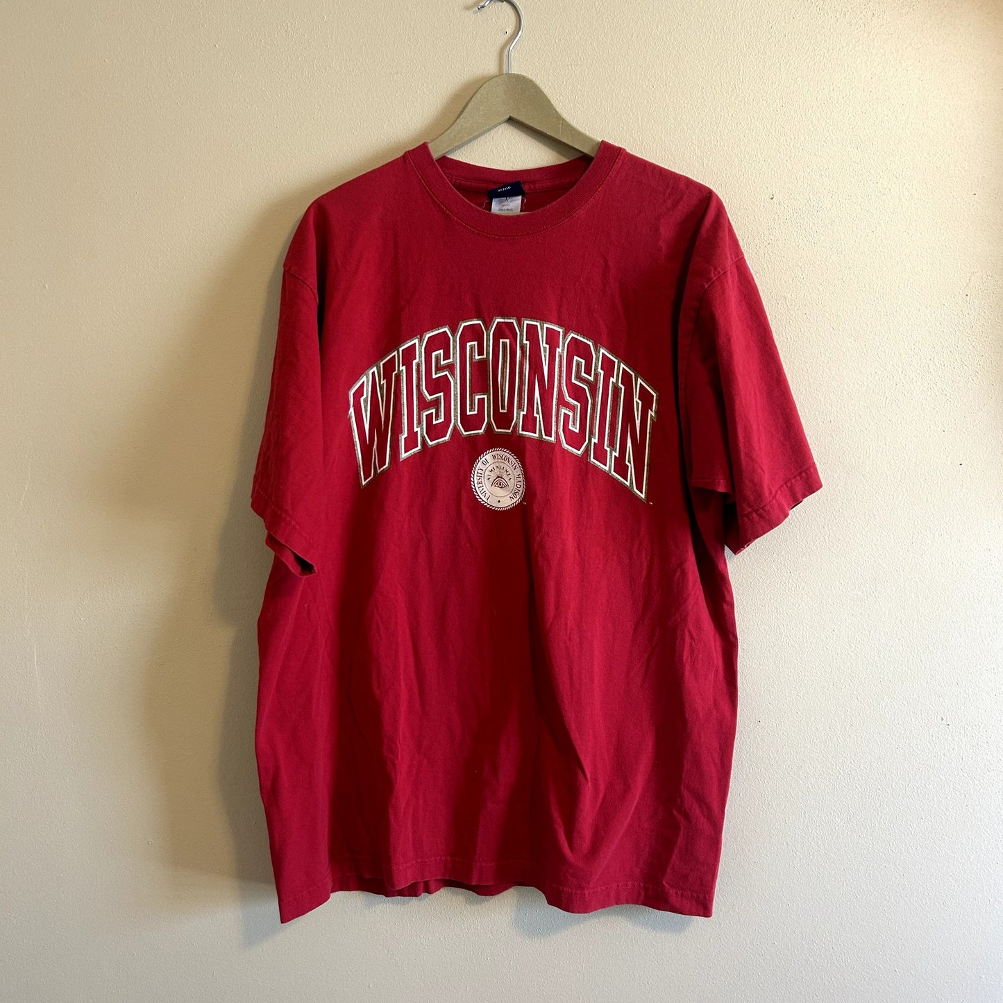 Y2K Wisconsin Badgers Eye T-Shirt XXL