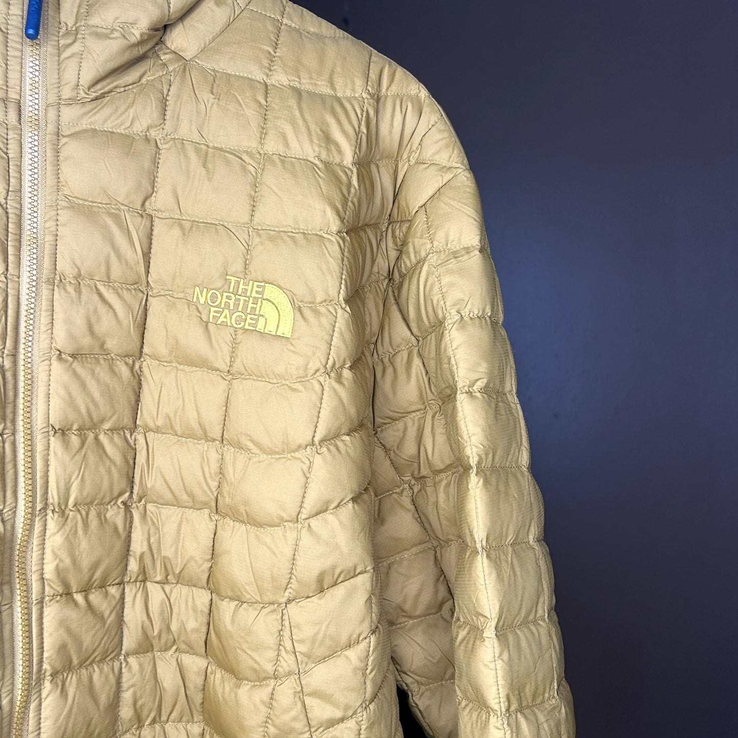 Mustard Yellow The North Face Puffer Jacket Mens XL