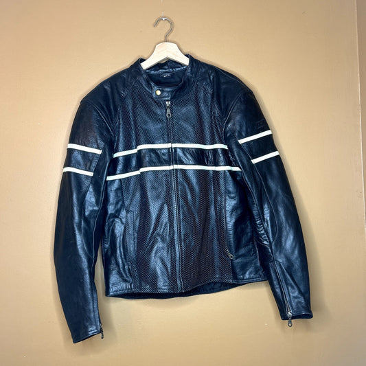 Custom Bilt Motorcycle Cafe Racer Jacket 44