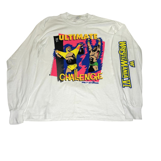 WWF Wrestlemania Vintage Original Long Sleeve Hulk Hogan