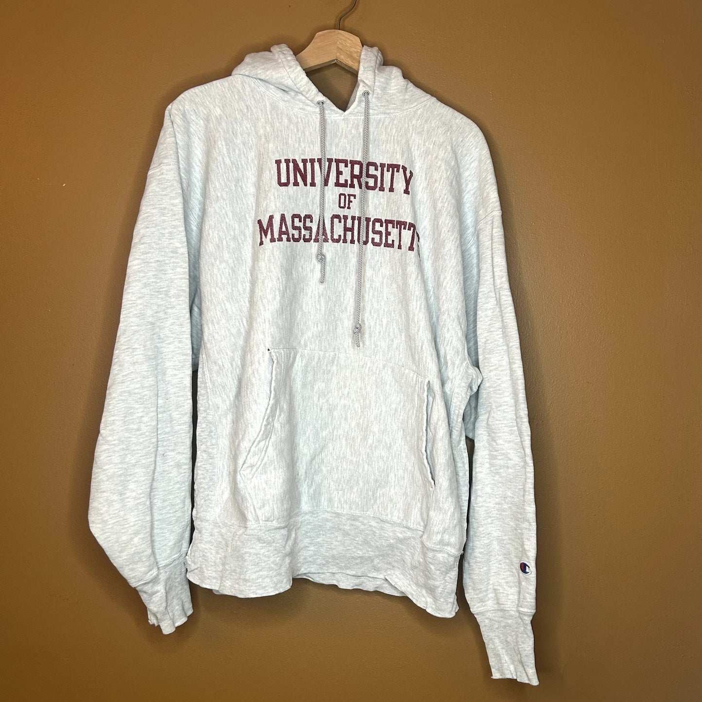 University Of Massachussets Made in Mexico Reverse Weave Hoodie XL
