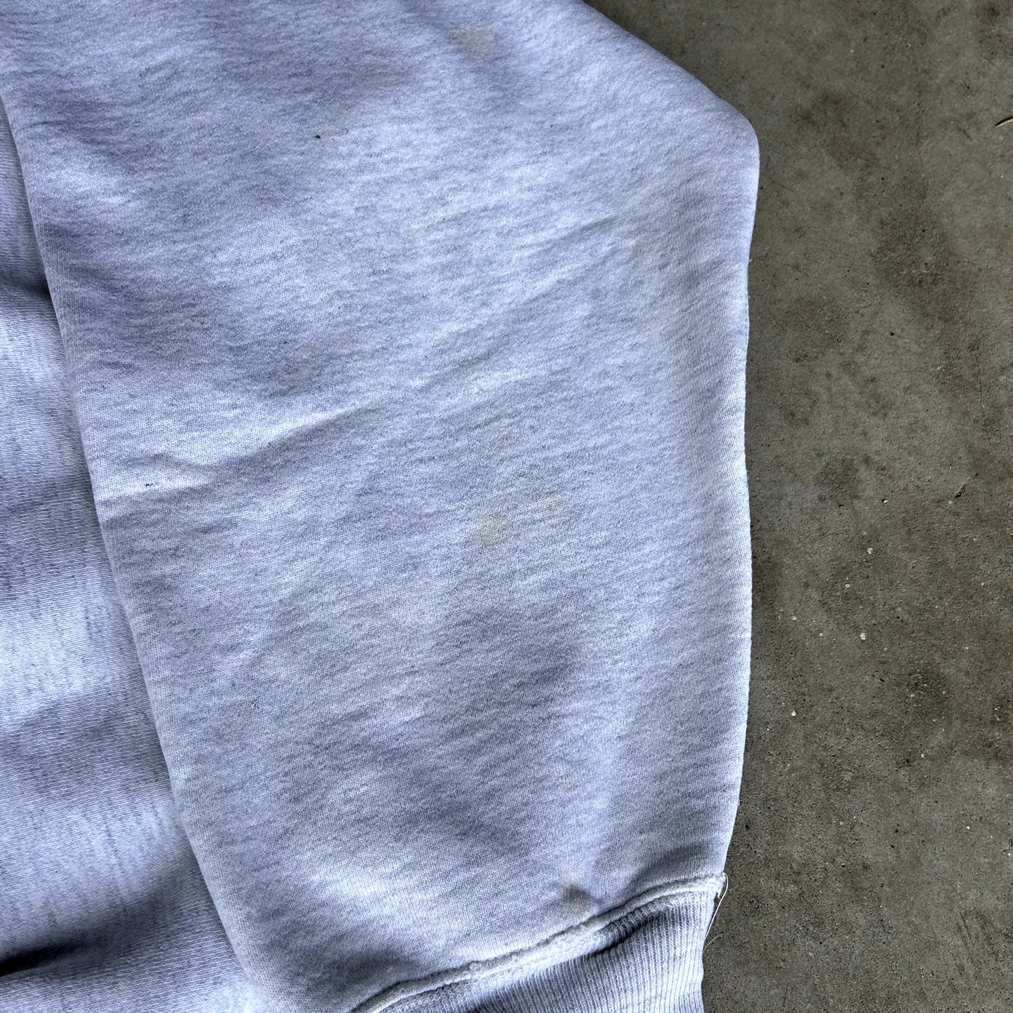 Vintage Iowa University Crewneck XL Stained
