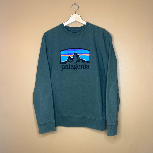 Patagonia Green Crewneck Medium